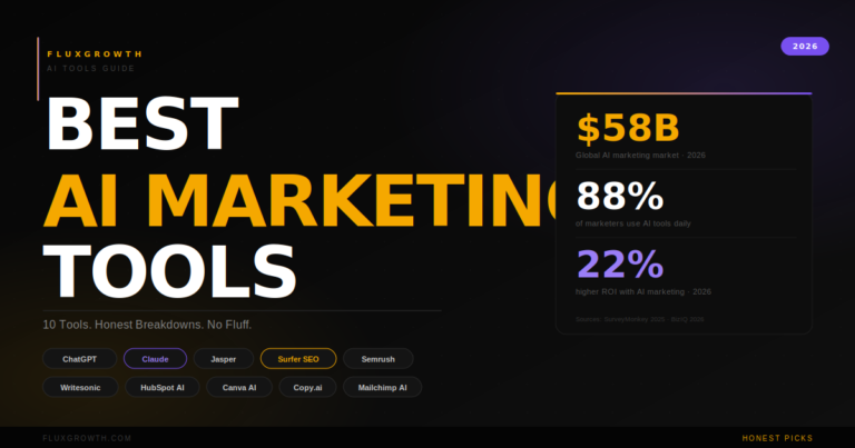 Best artificial intelligence marketing tools in 2026