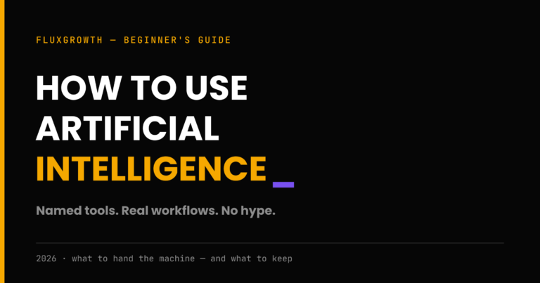 Beginner's guide to how to use artificial intelligence in 2026