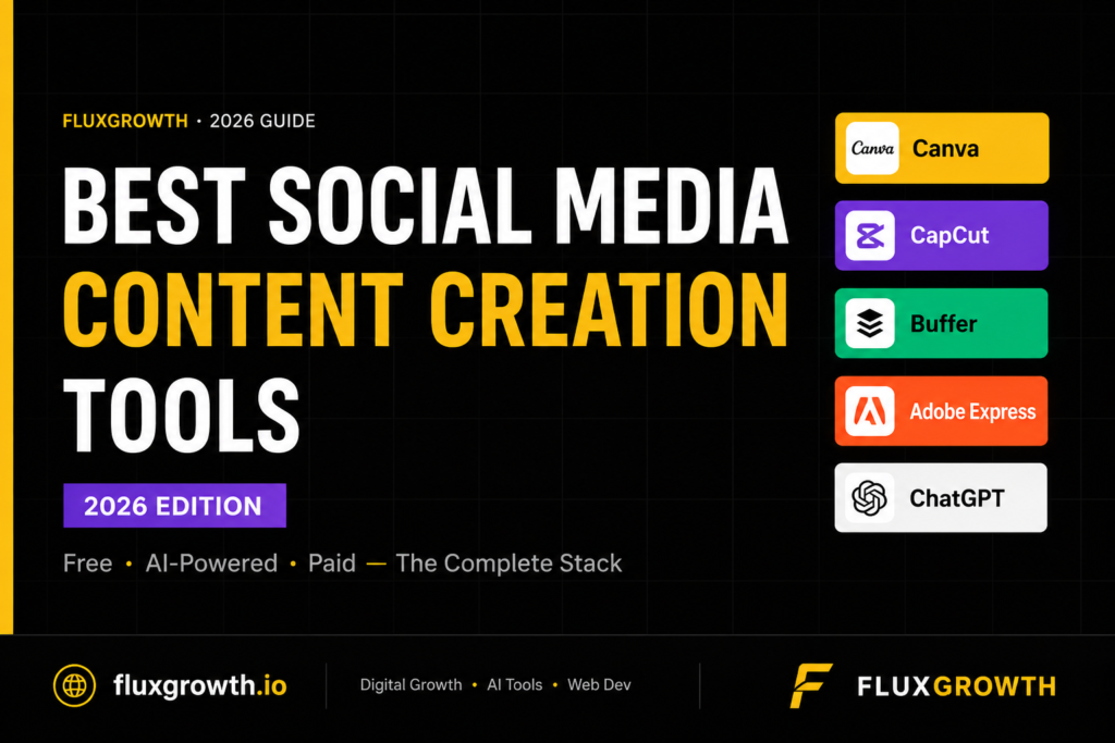 Best Social Media Content Creation Tools 2026