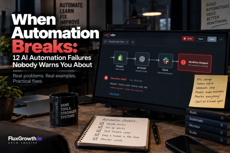 When Automation Breaks: Failure Modes Nobody Warns You About