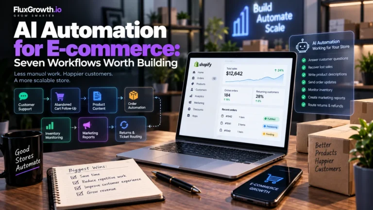 AI Automation for E-commerce: Seven Workflows Worth Building