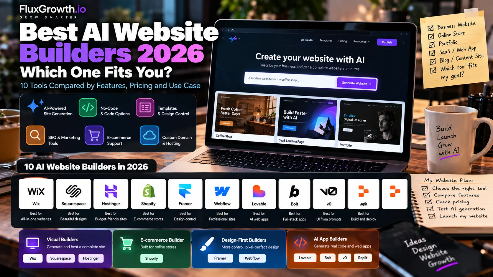 Best AI Website Builders 2026: Which One Fits You?